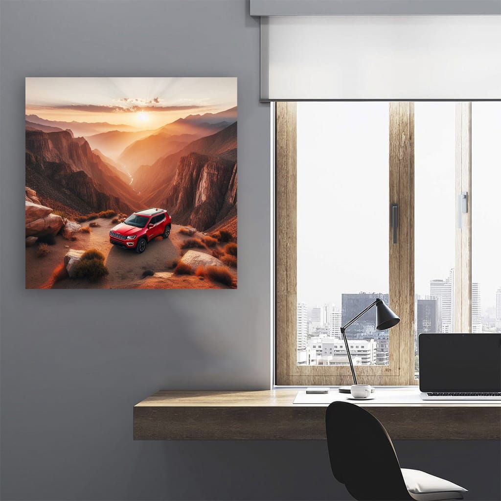 Jeep Compass Cany Wall Art