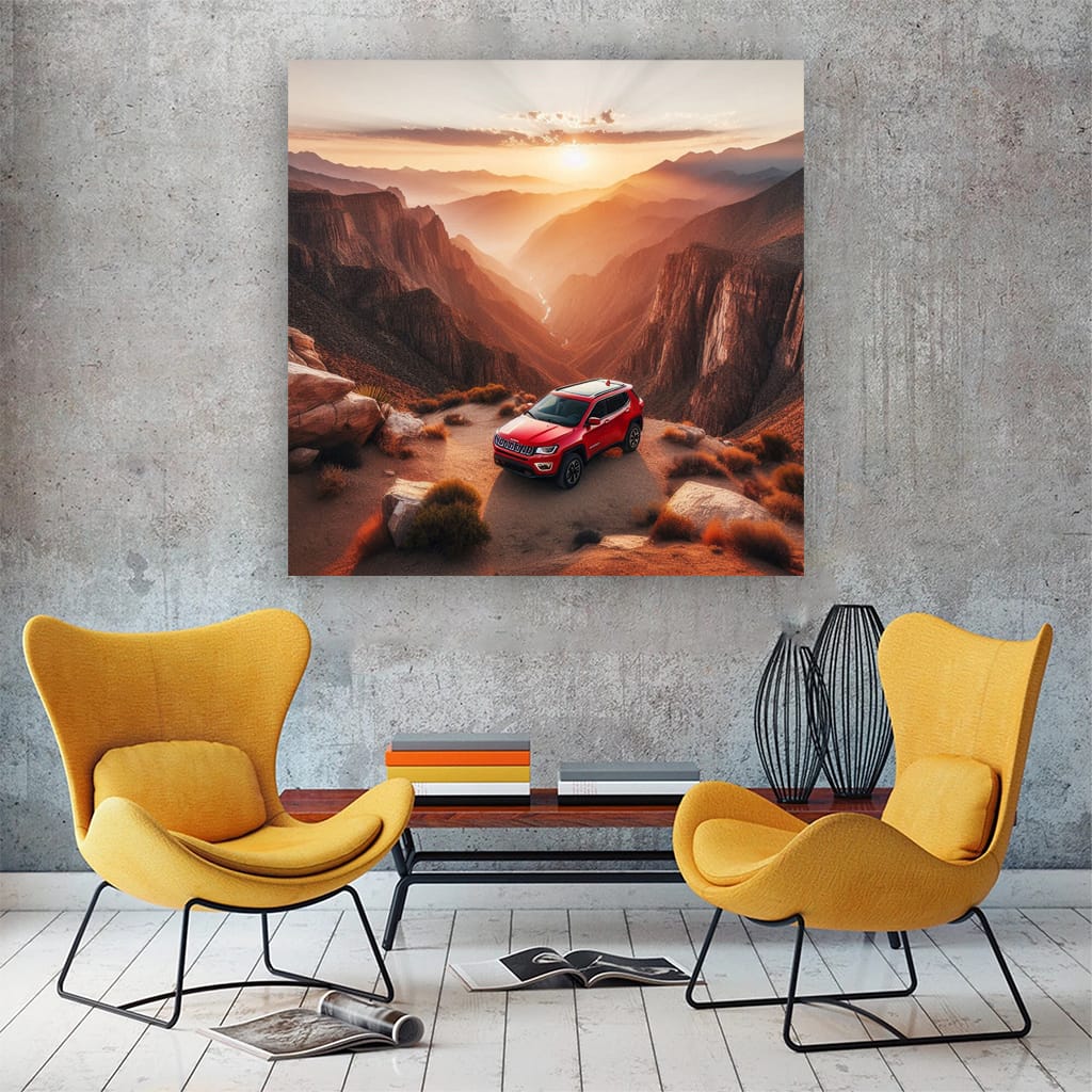 Jeep Compass Cany Wall Art