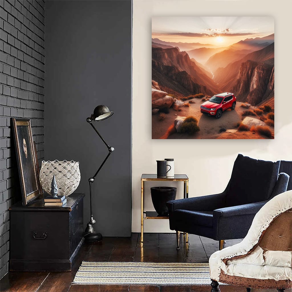 Jeep Compass Cany Wall Art