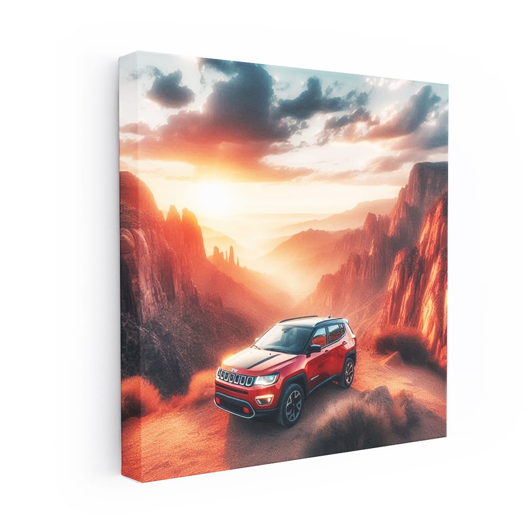 Jeep Compass Canyon Wall Art