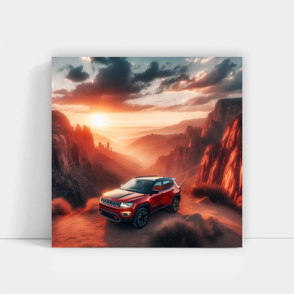 Jeep Compass Canyon Wall Art