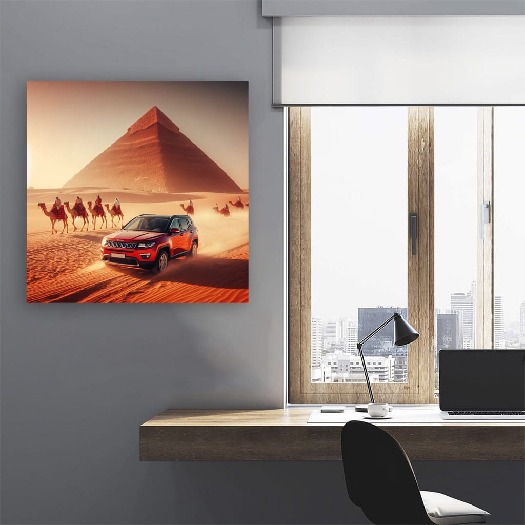 Jeep Compass Egypt Wall Art