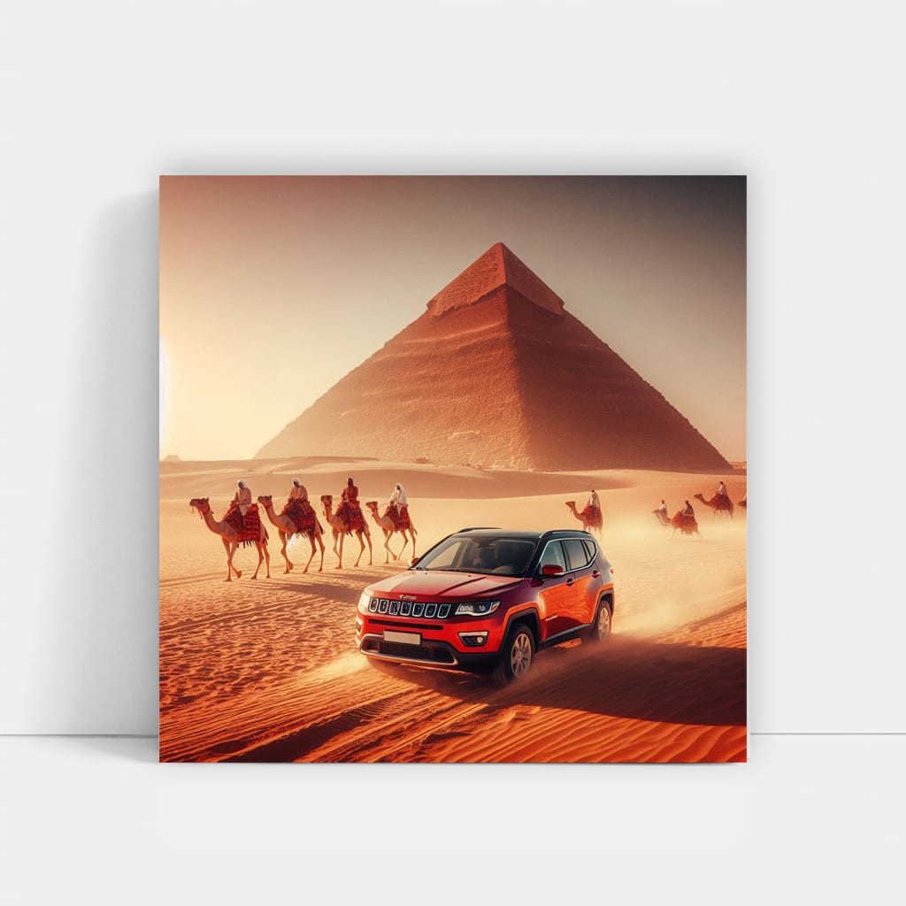 Jeep Compass Egypt Wall Art