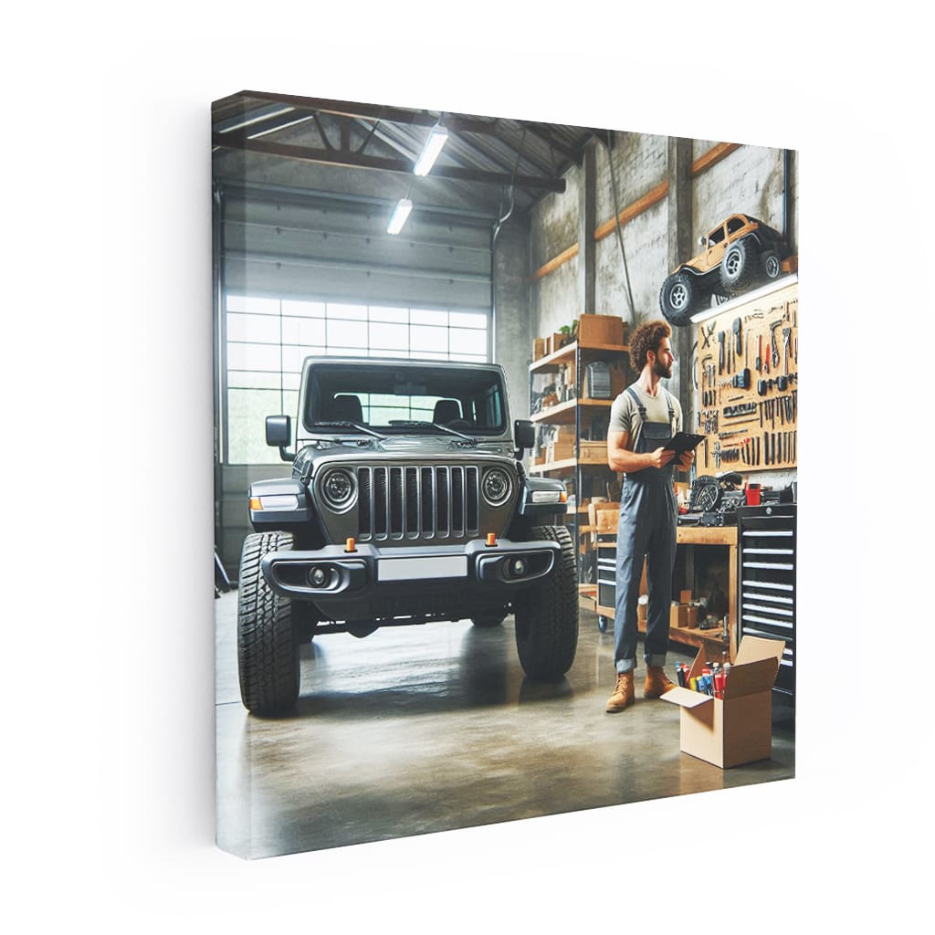 Jeep Gladiator Gara Wall Art