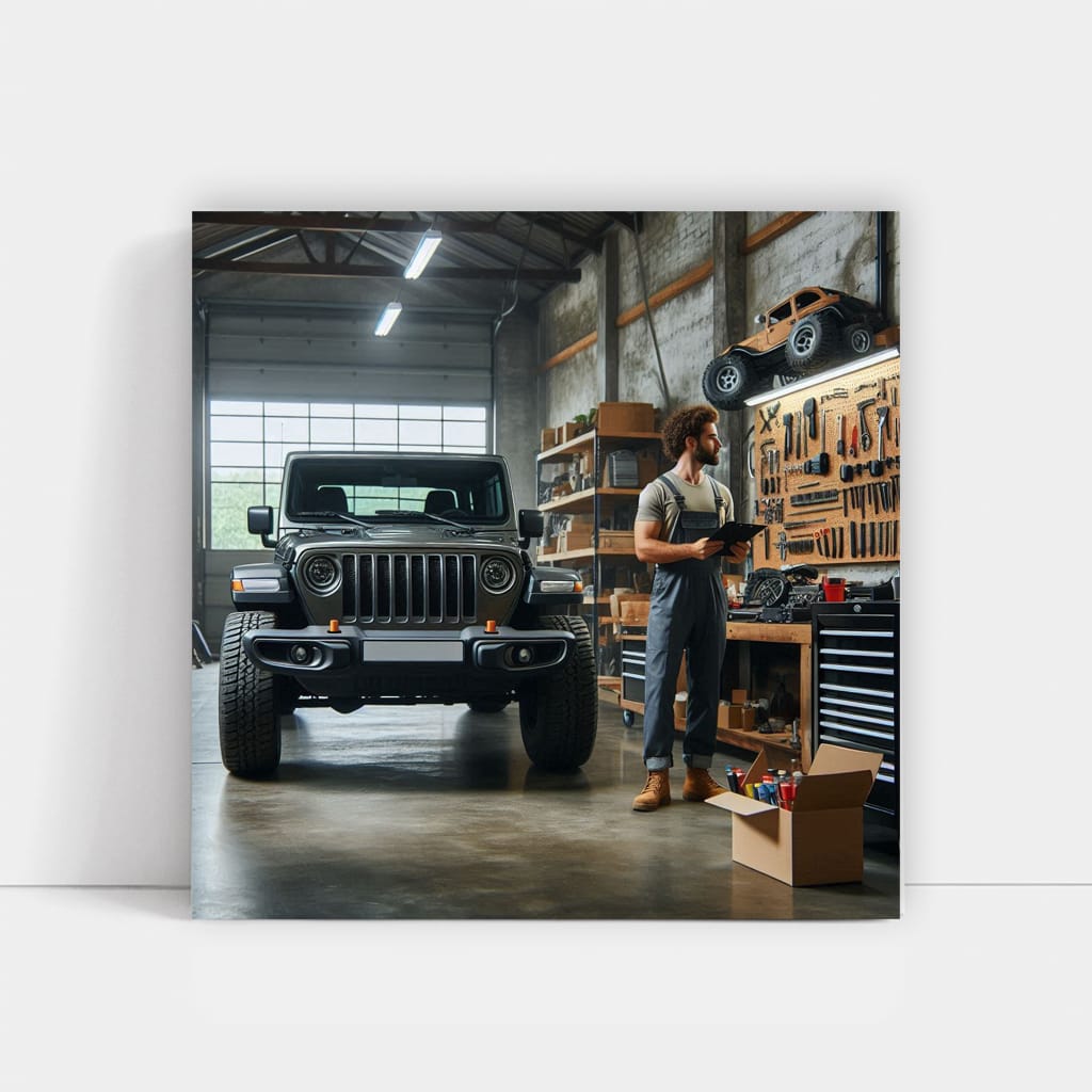 Jeep Gladiator Gara Wall Art