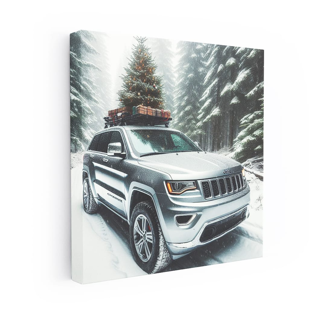 Jeep Grand Cherokee Winter Adventure - Rugged and Reliable