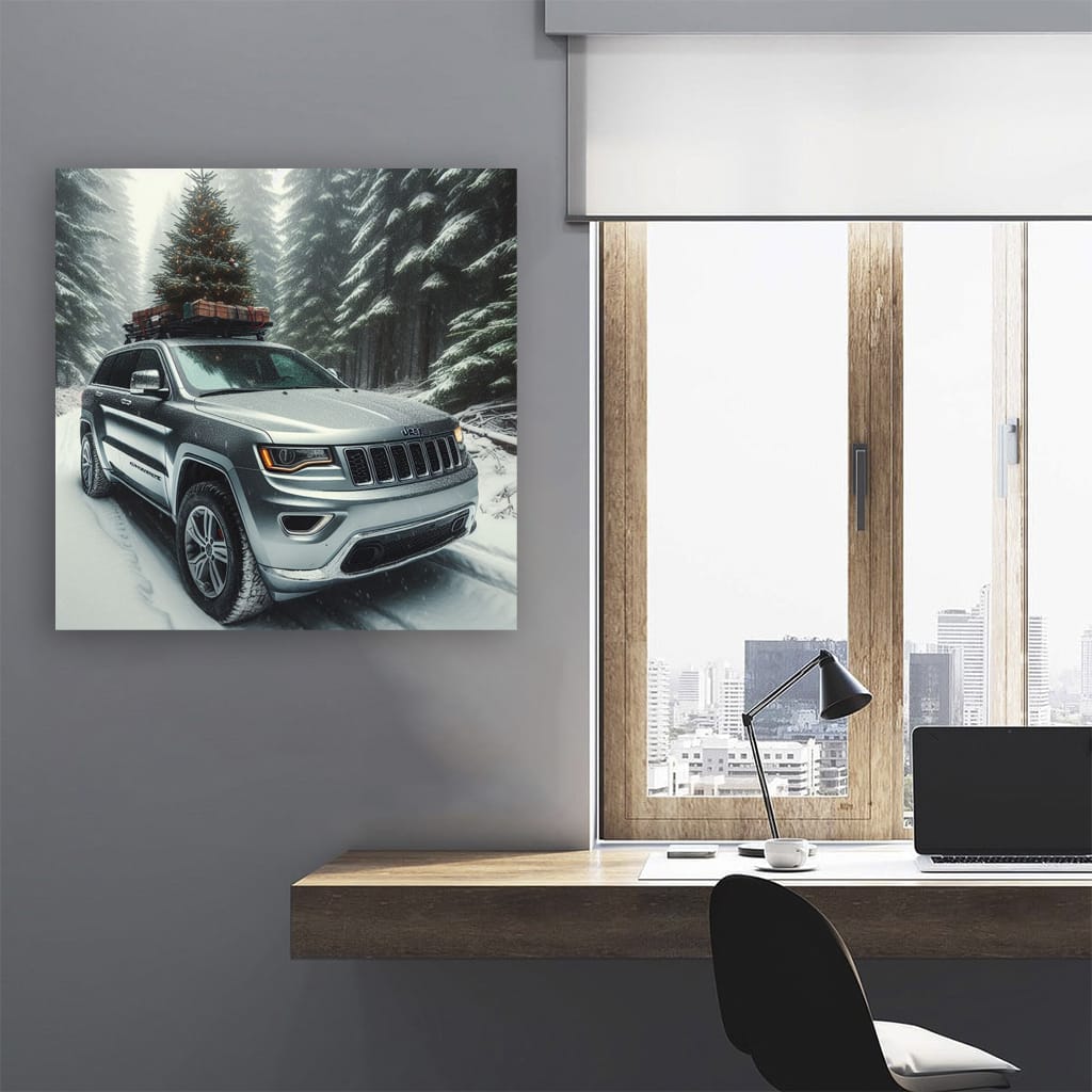 Jeep Grand Cherokee Winter Adventure - Rugged and Reliable