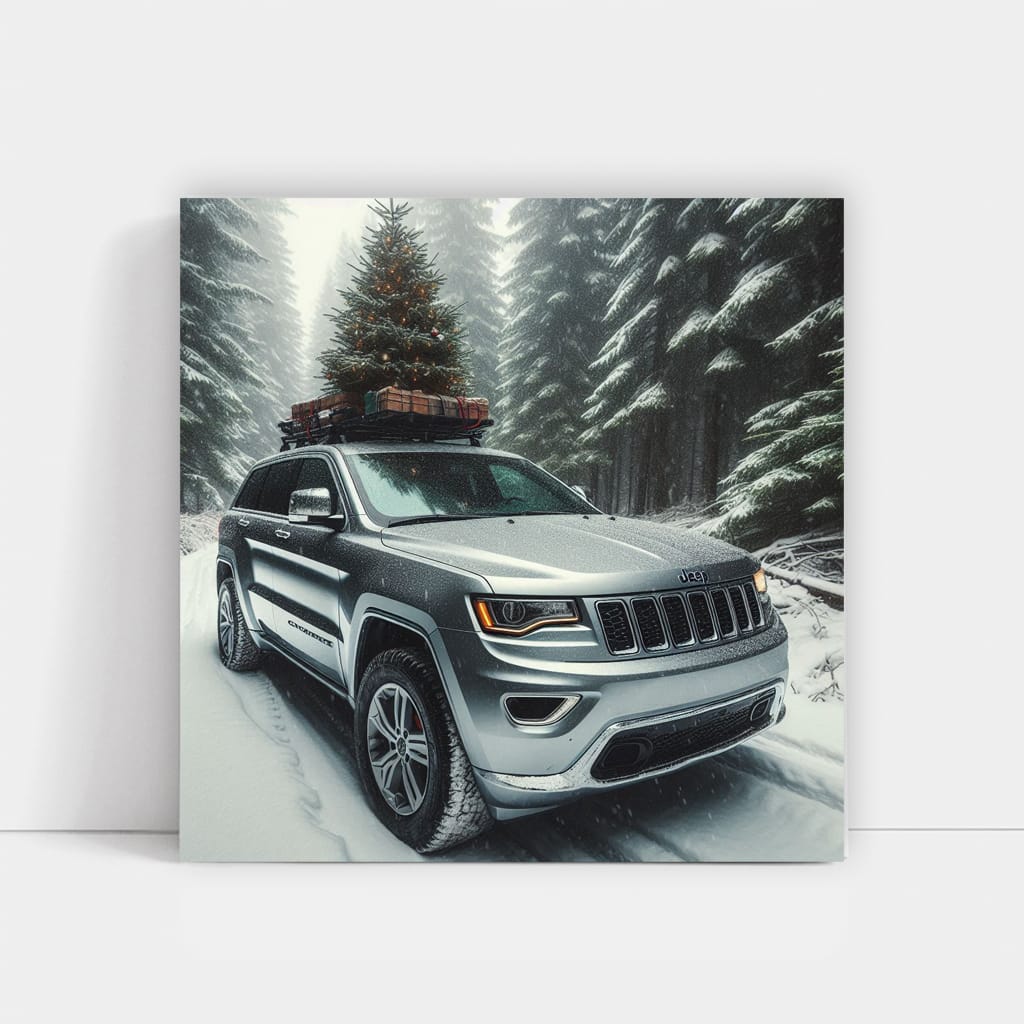 Jeep Grand Cherokee Winter Adventure - Rugged and Reliable
