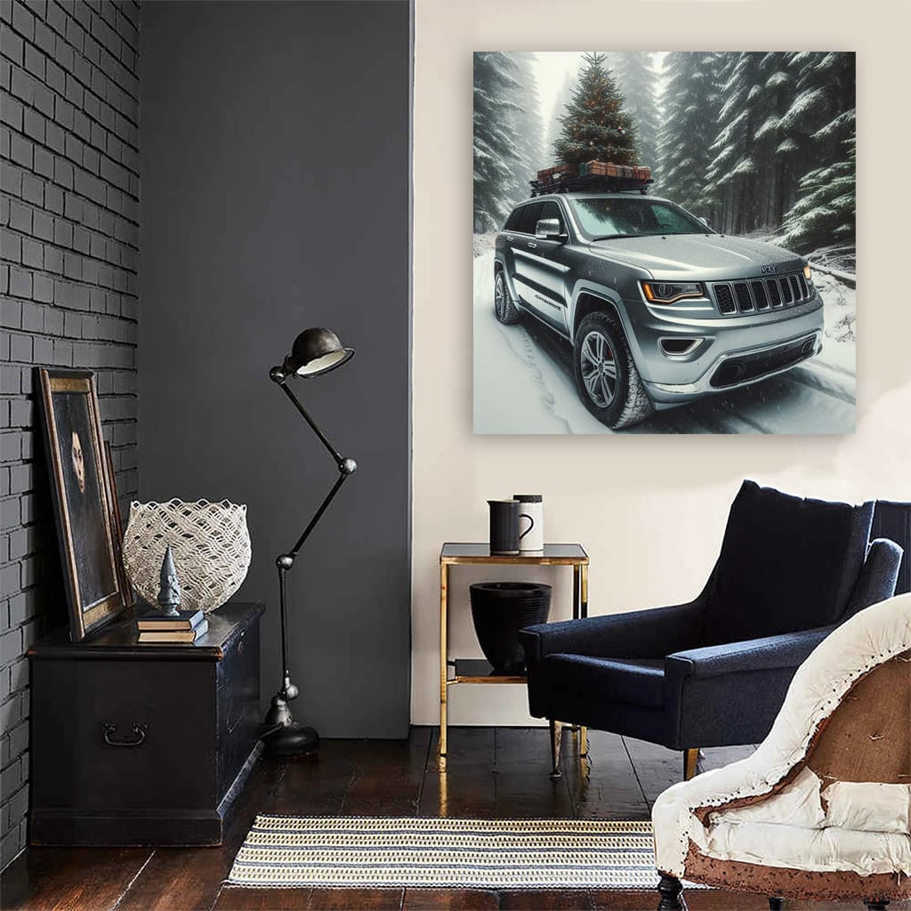 Jeep Grand Cherokee Winter Adventure - Rugged and Reliable