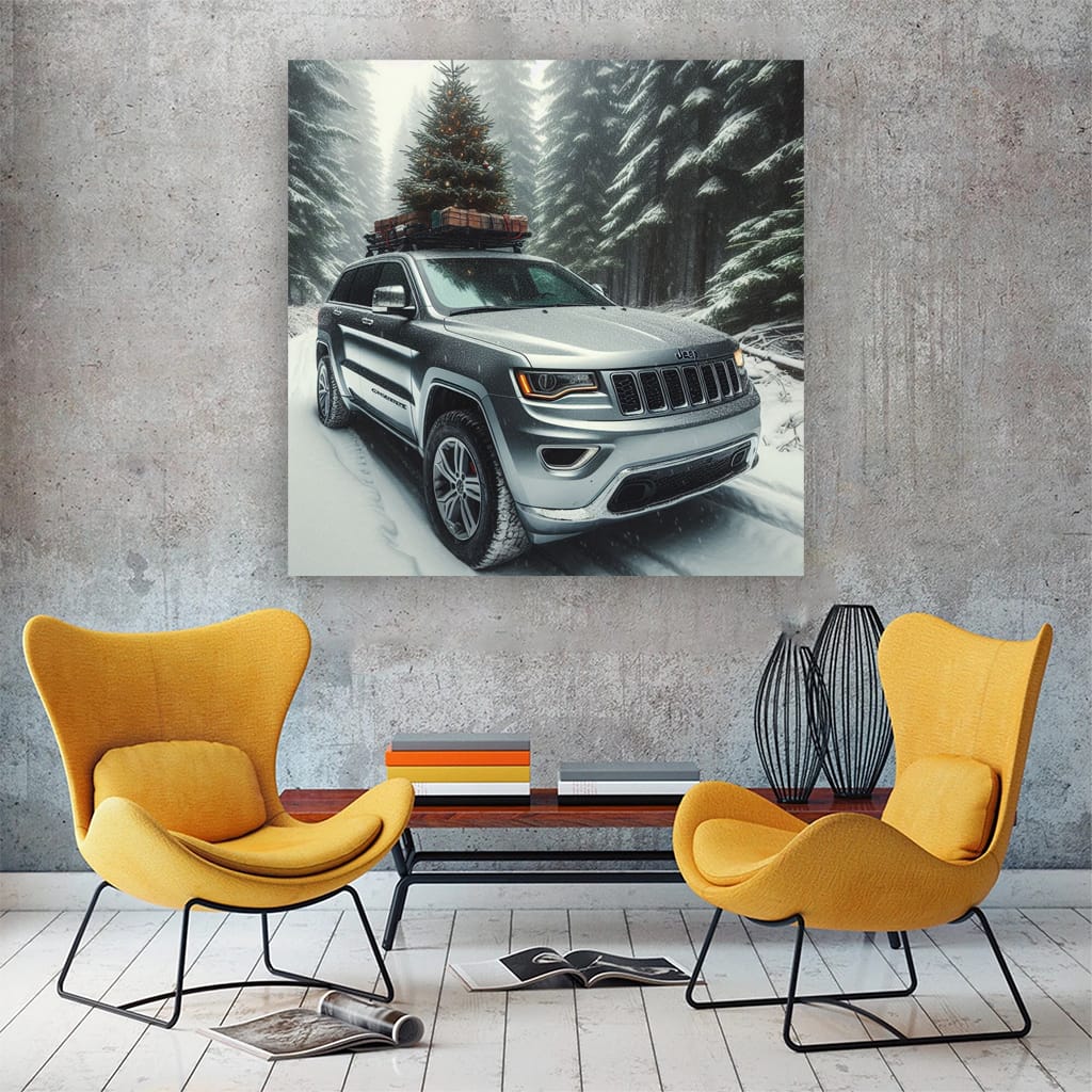 Jeep Grand Cherokee Winter Adventure - Rugged and Reliable