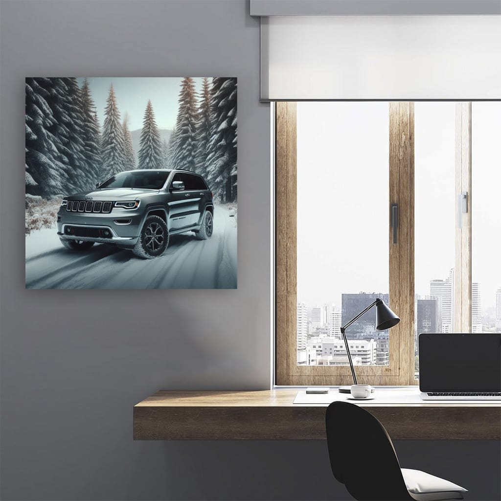 Jeep Grand Cherokee Wint Wall Art