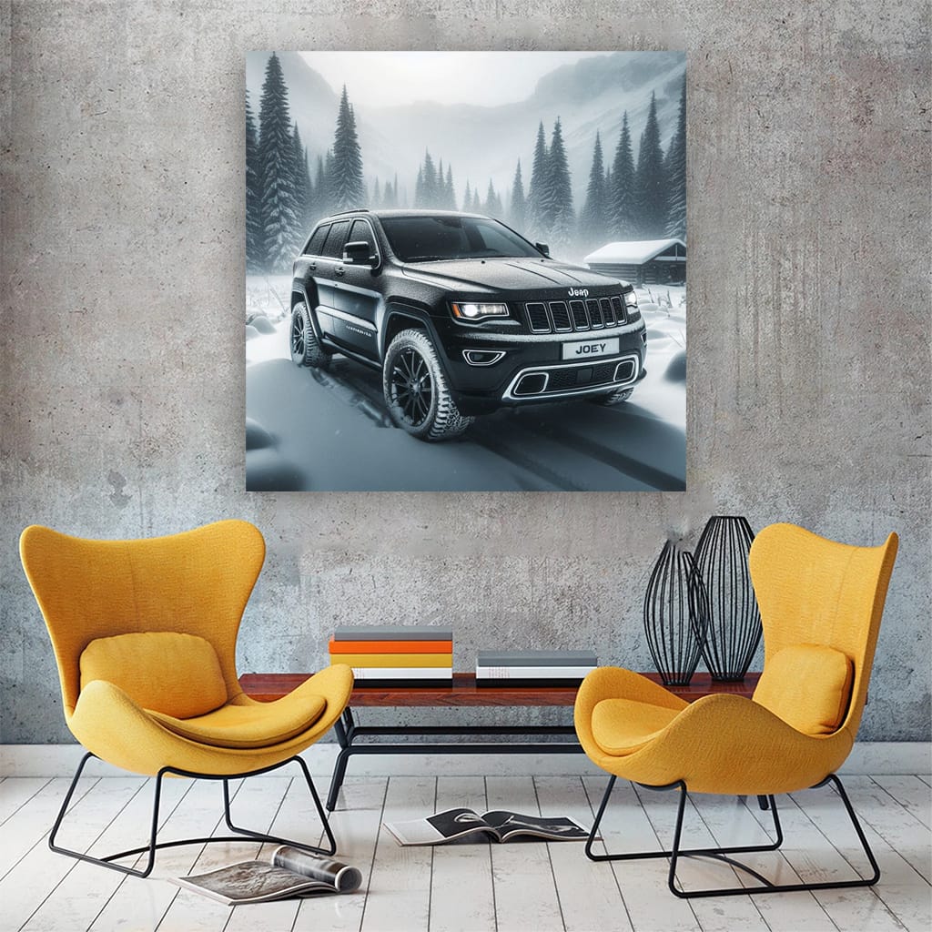 Jeep Grand Cherokee Winter Adventure - Rugged and Ready