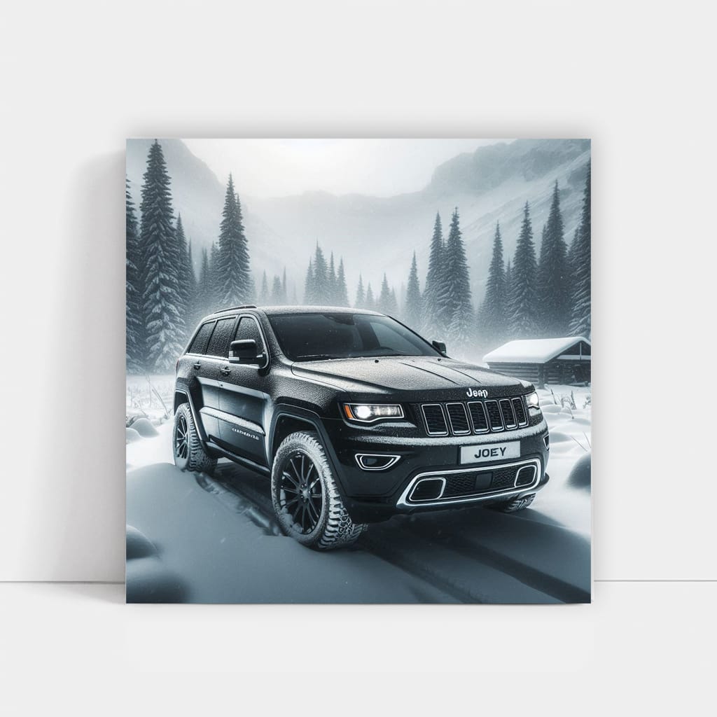 Jeep Grand Cherokee Winter Adventure - Rugged and Ready