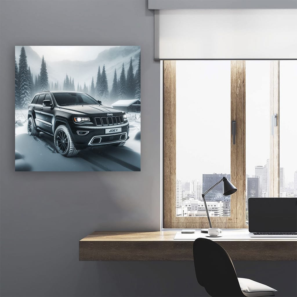 Jeep Grand Cherokee Winter Adventure - Rugged and Ready