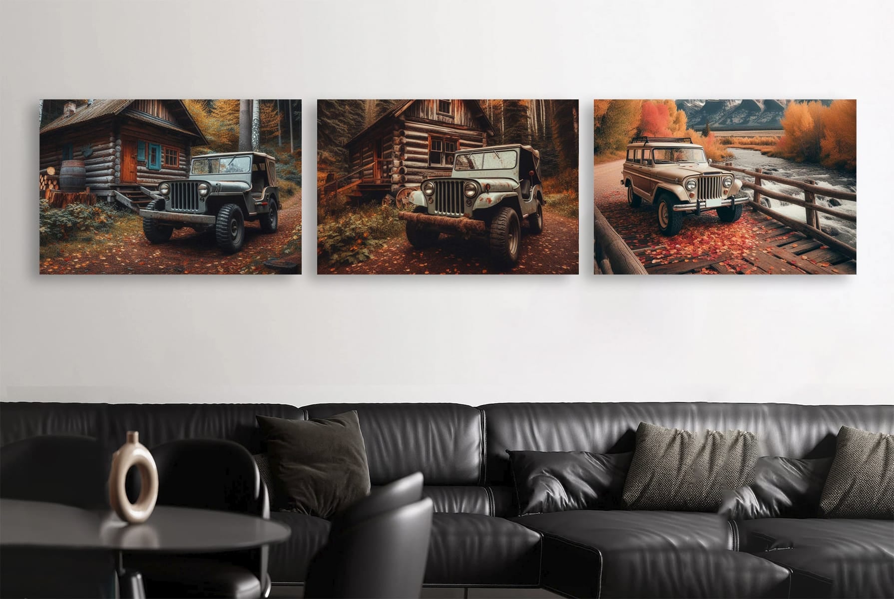 Jeep Old Set of 3