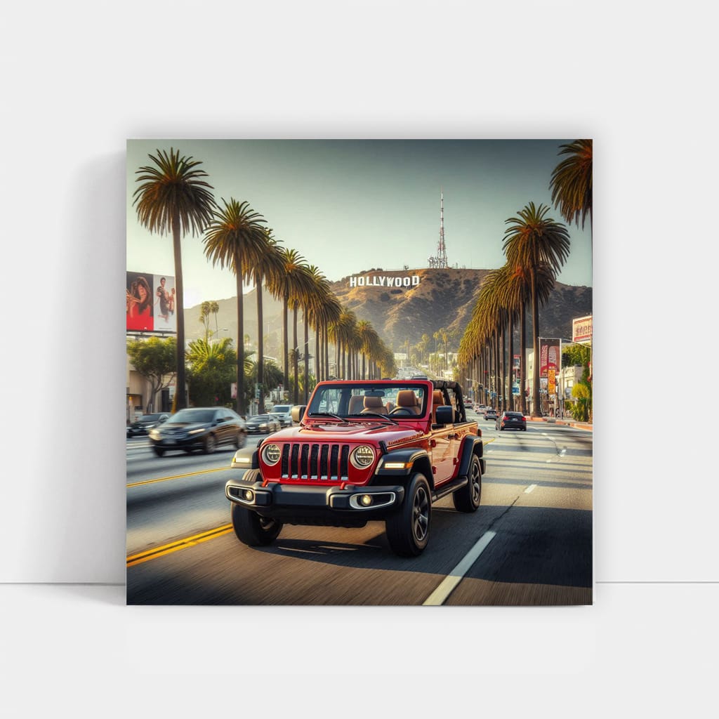 Los Angeles Jeep Wrangler Adventure - Rugged Off-Road King