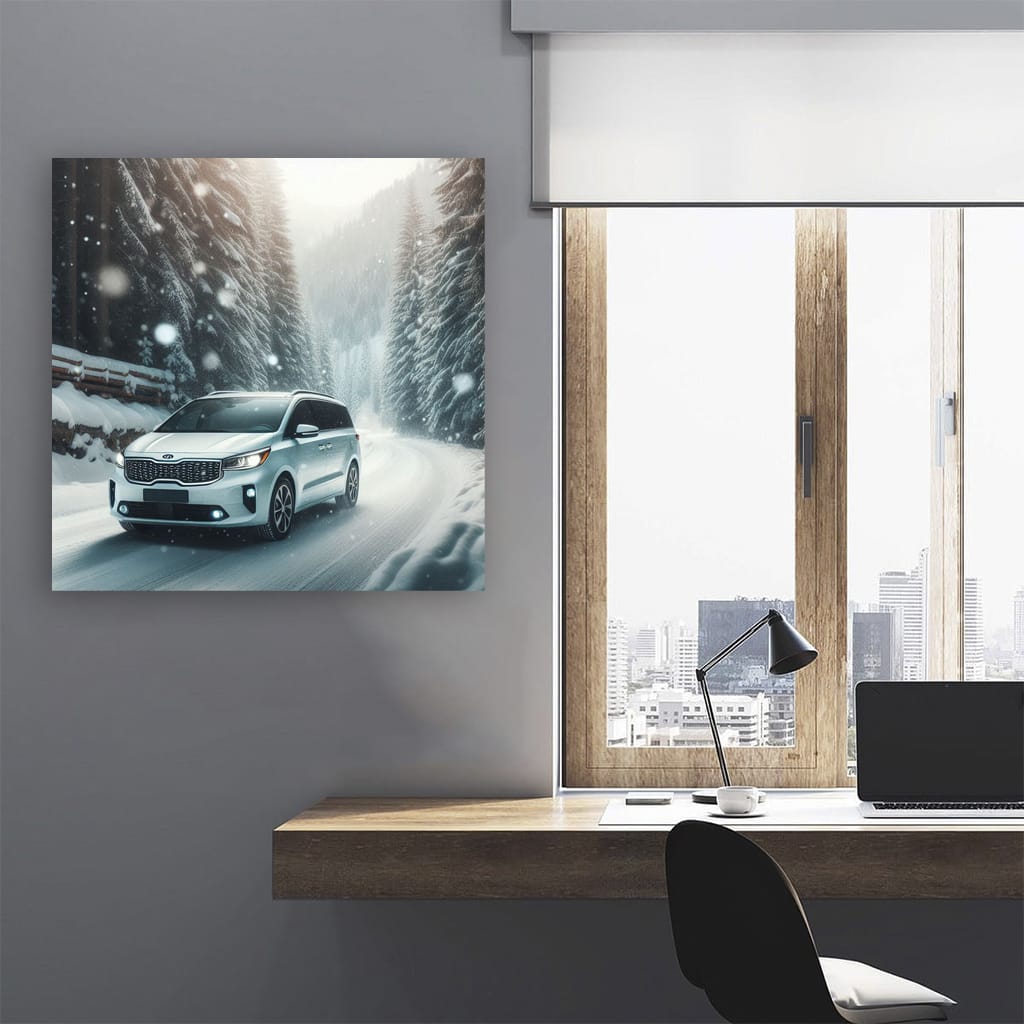 Kia Carnival Snowfa Wall Art