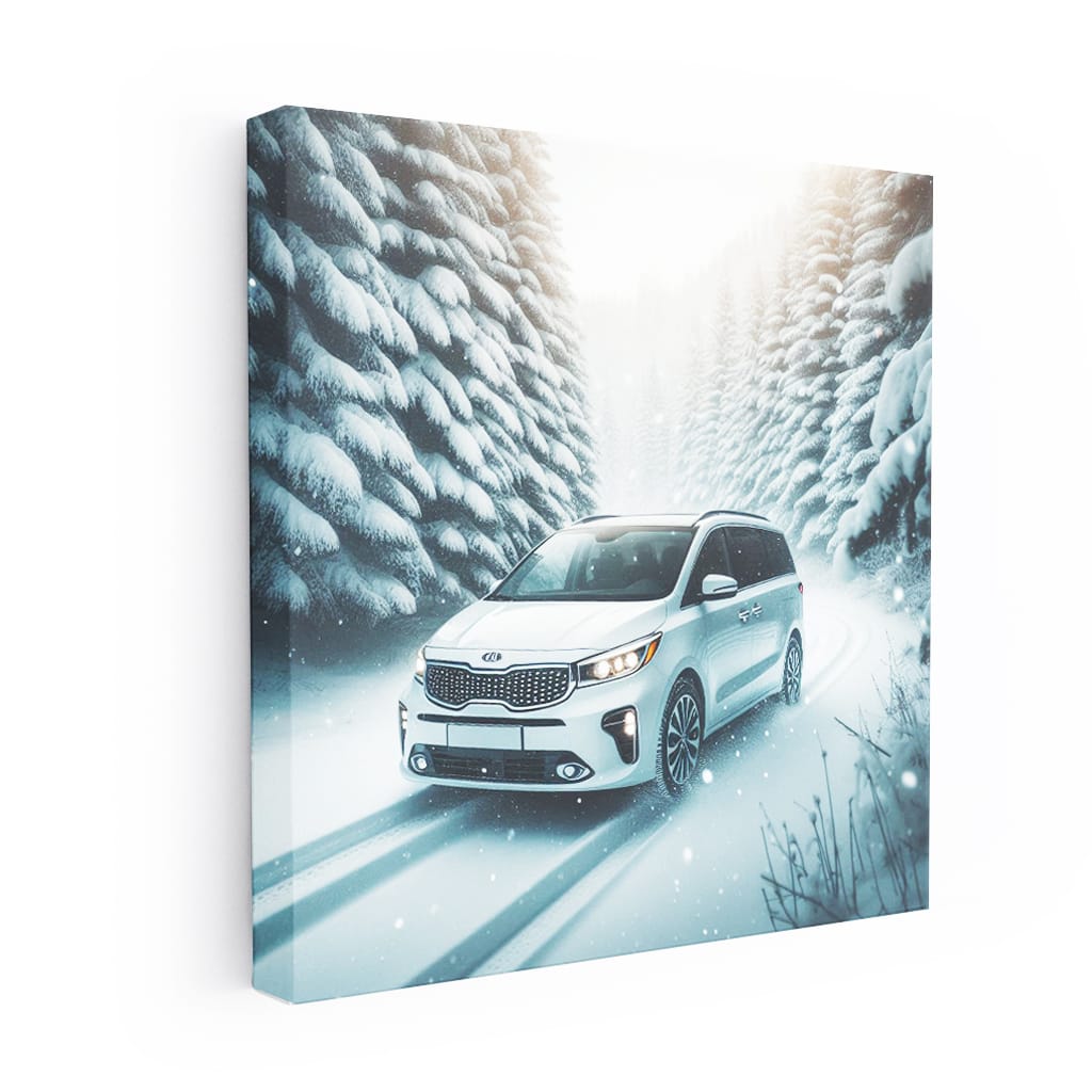 Kia Carnival Snowfall Wall Art