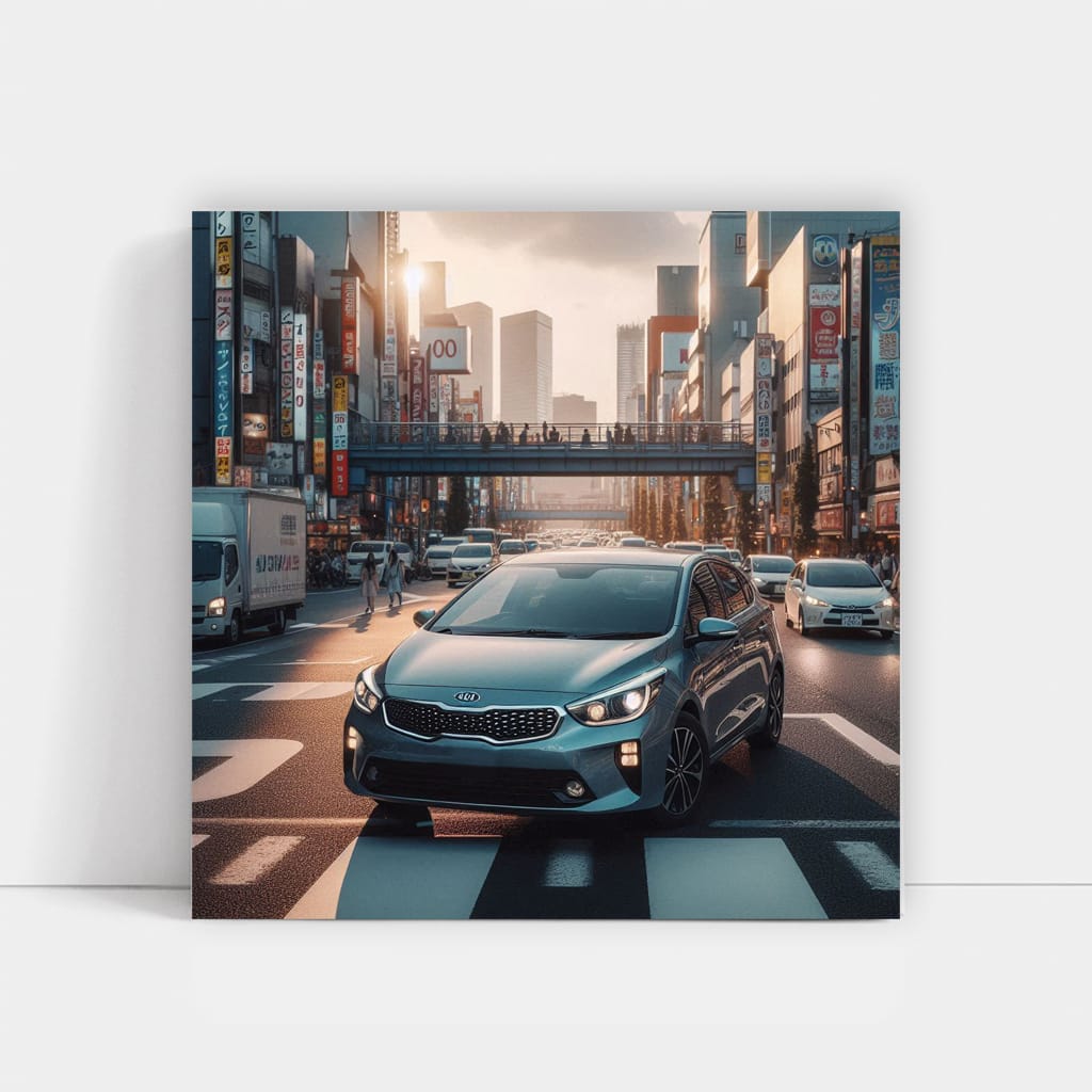 Kia Forte in Tokyo Japan - Stylish and Reliable Ride