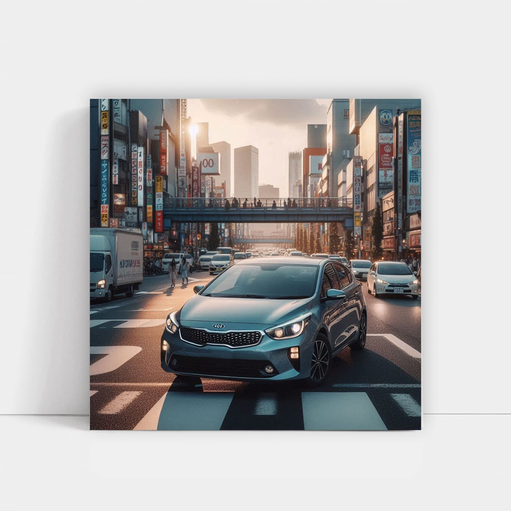 Kia Forte Tokyo Japan Wall Art