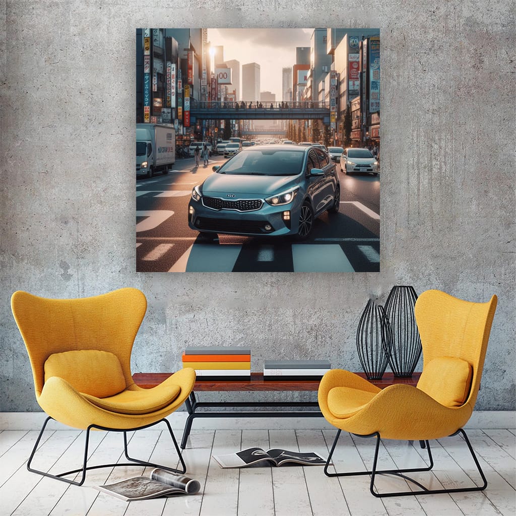 Kia Forte Tokyo Japan Wall Art