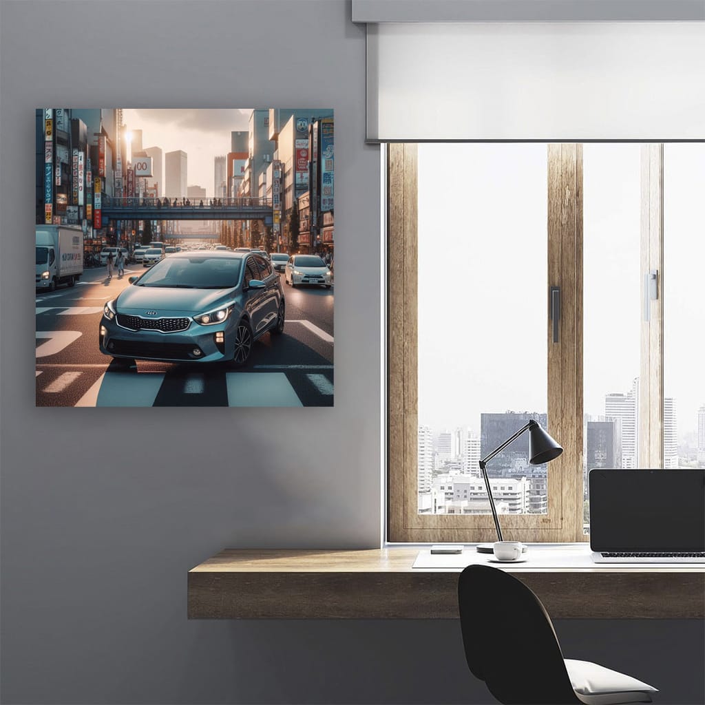 Kia Forte Tokyo Japan Wall Art