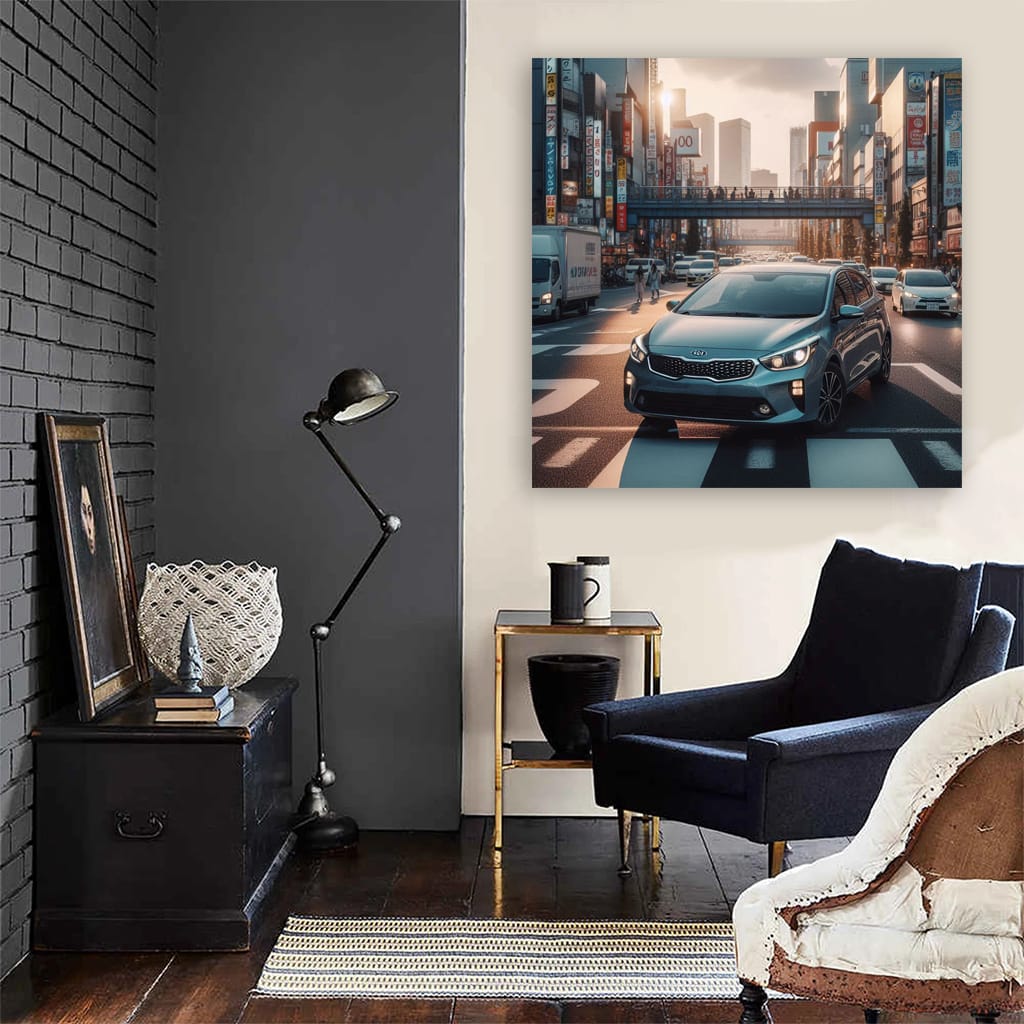 Kia Forte Tokyo Japan Wall Art