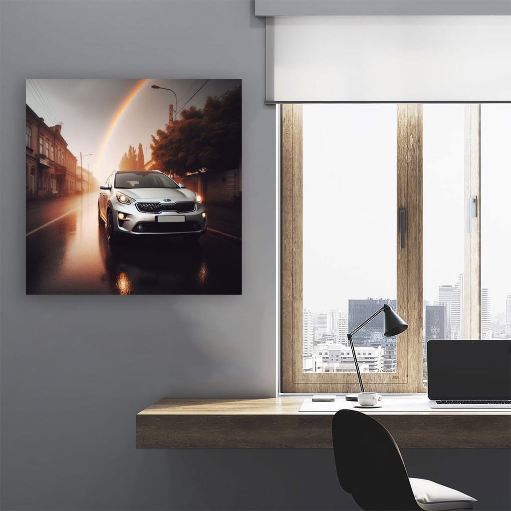 Kia Niro Overcast Weath Wall Art