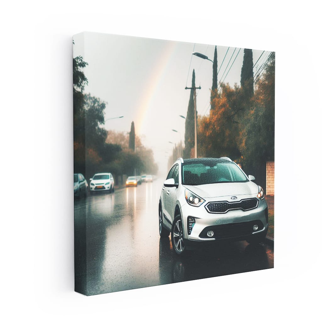 Kia Niro Overcast Weather Wall Art