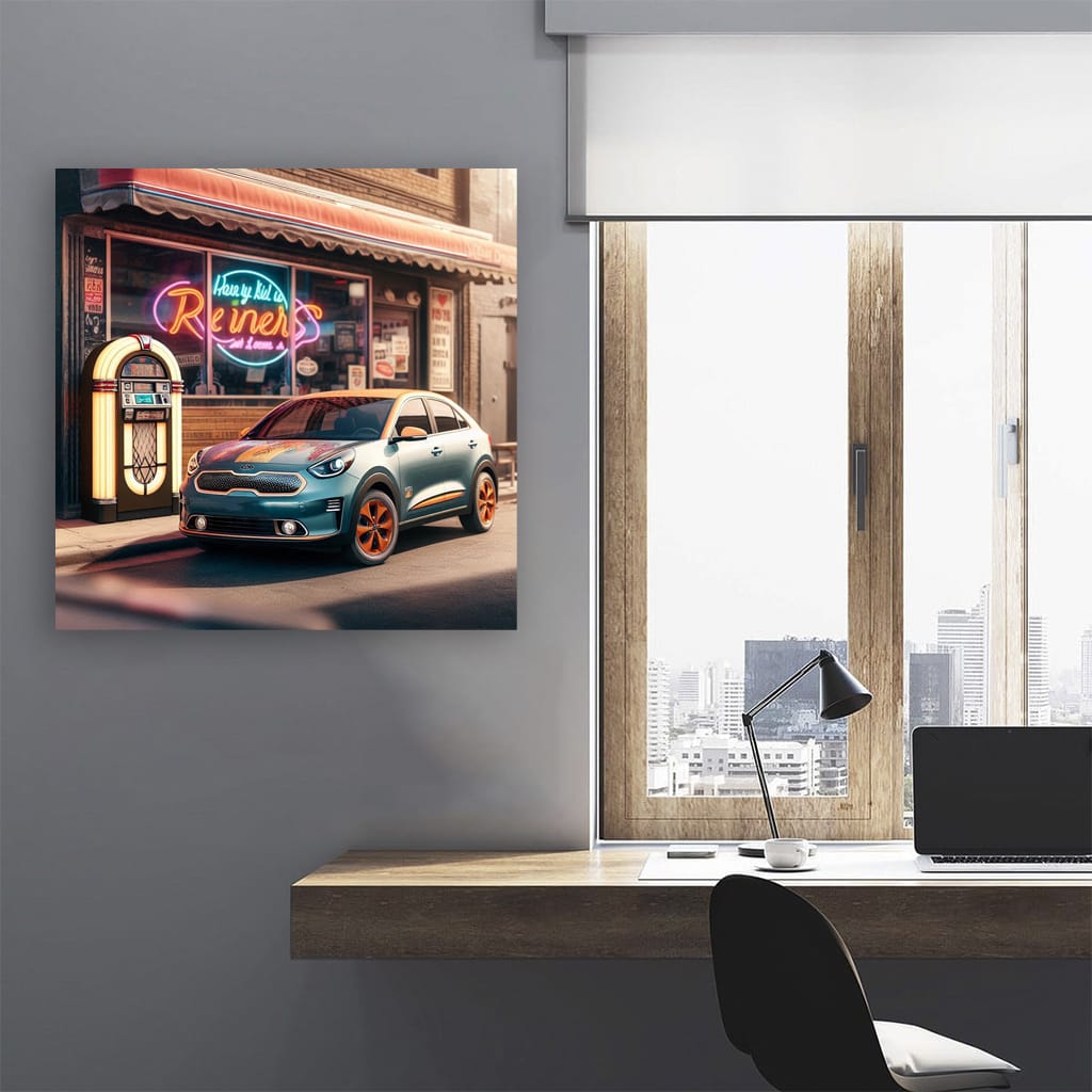 Kia Niro Retro Design - Classic Meets Modern Elegance