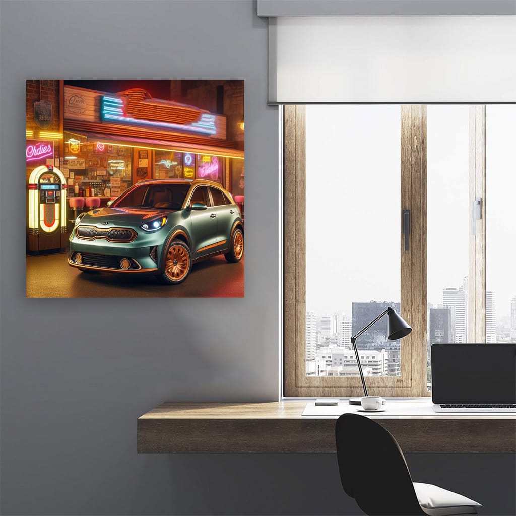 Kia Niro Retro Design - Timeless Elegance in Motion