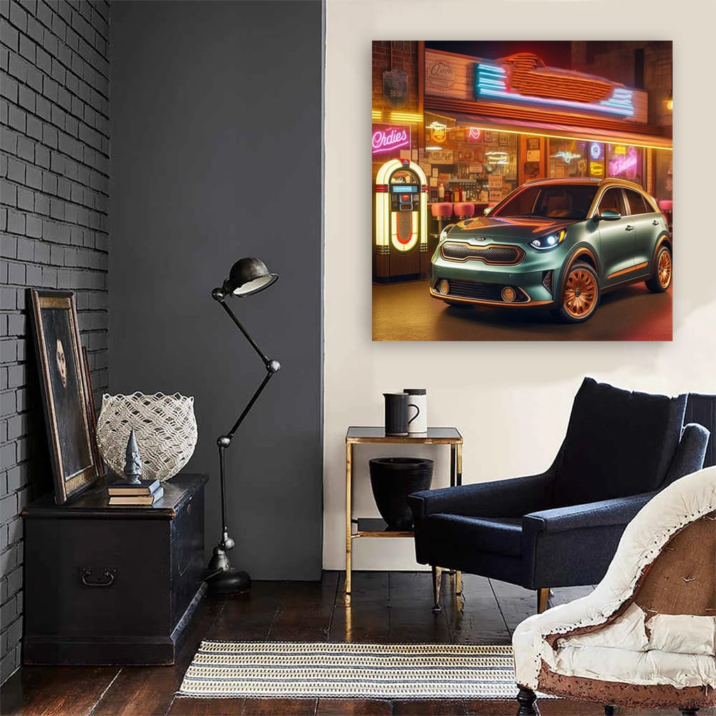 Kia Niro Retro Design - Timeless Elegance in Motion