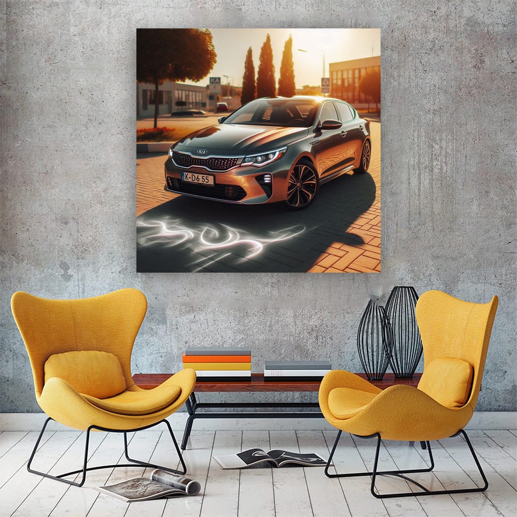 Kia K5 Optima in Sunny Weather - Sleek and Stylish Ride