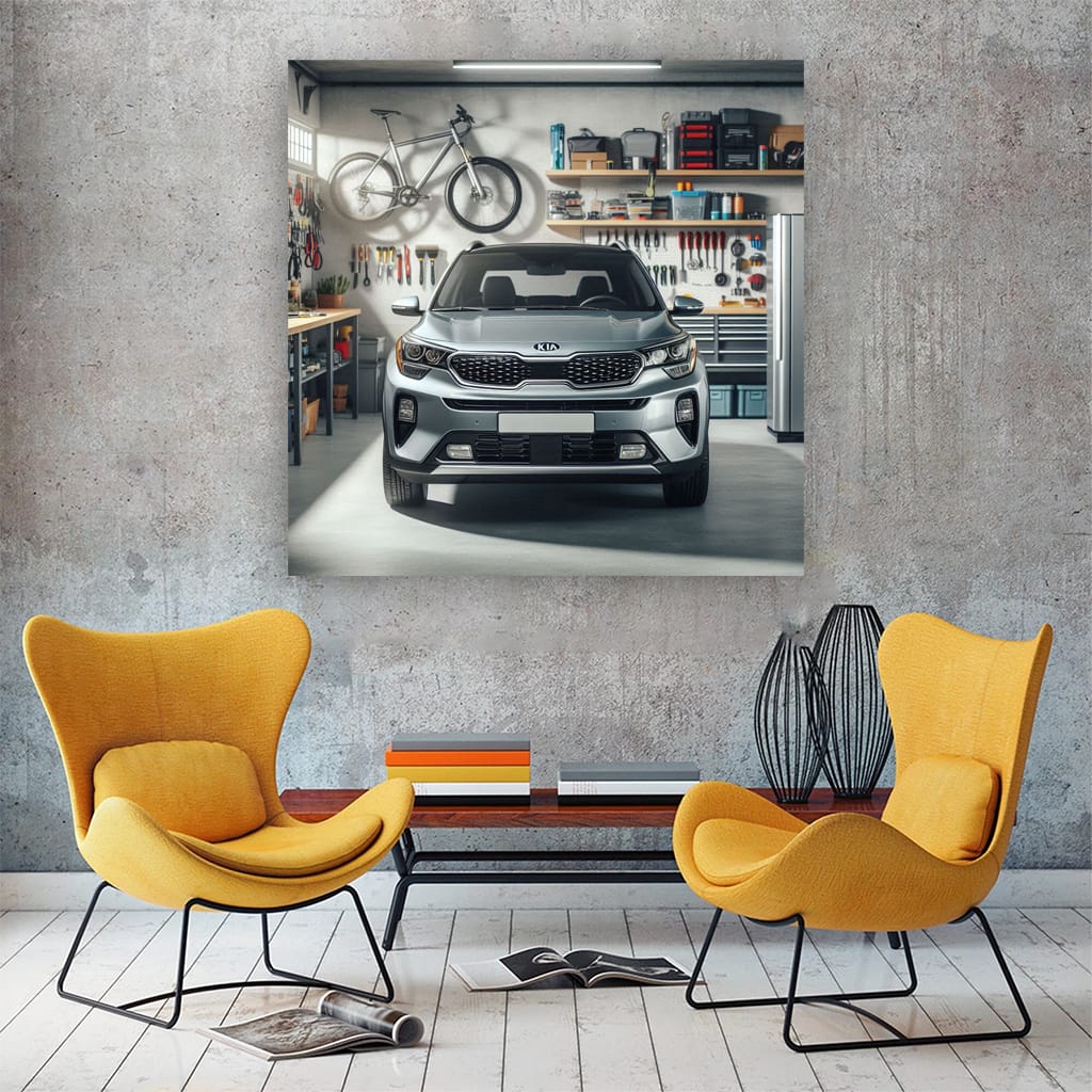 Kia Seltos Garage Wall Art