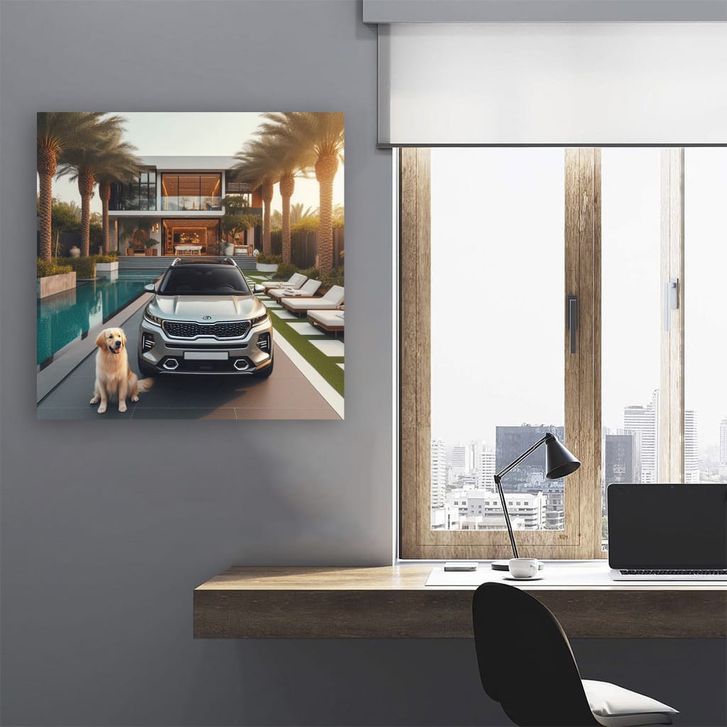 Kia Seltos Luxury Li Wall Art