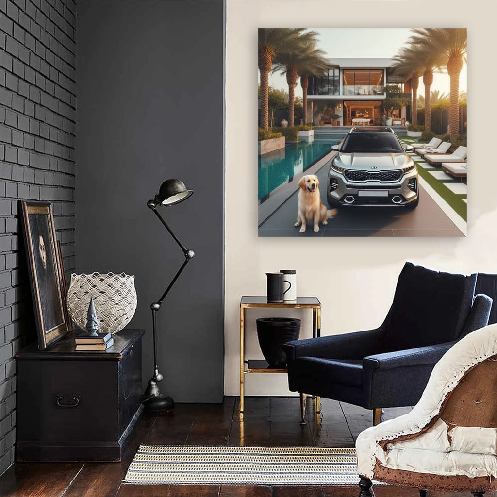 Kia Seltos Luxury Li Wall Art