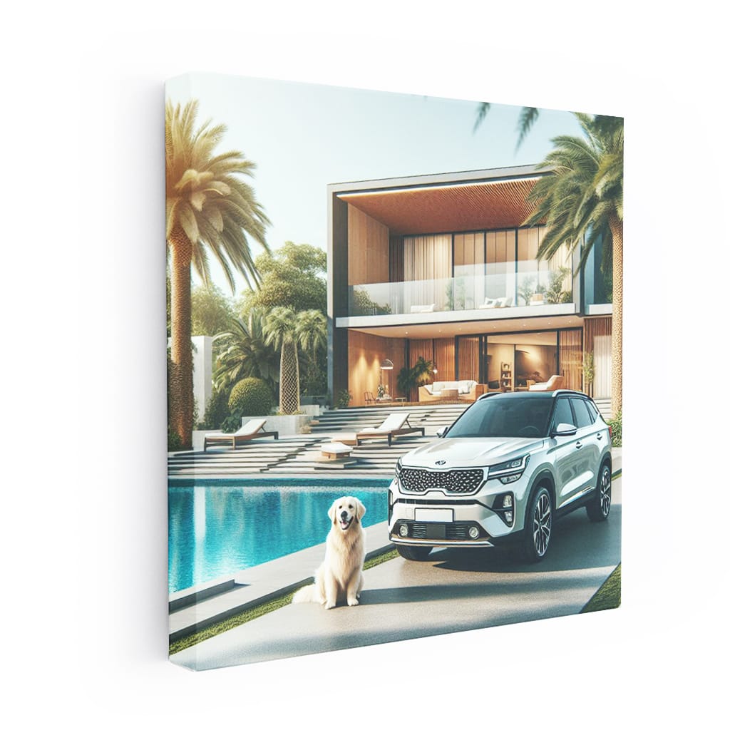 Kia Seltos Luxury Life Wall Art