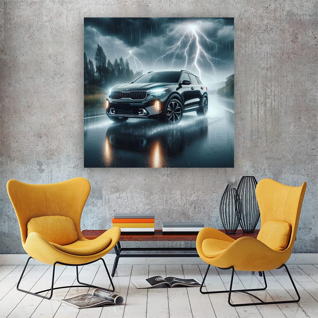 Kia Seltos Thundersto Wall Art