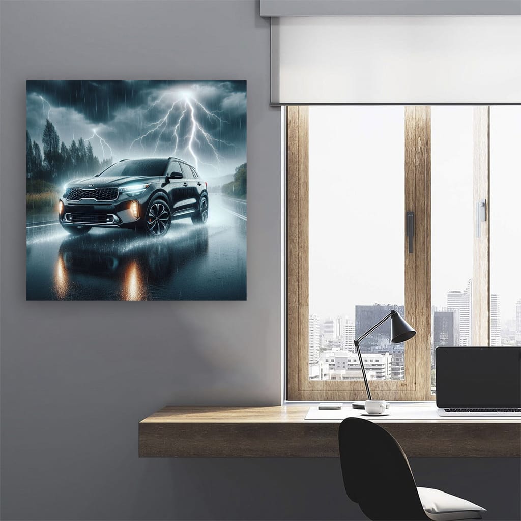 Kia Seltos Thundersto Wall Art