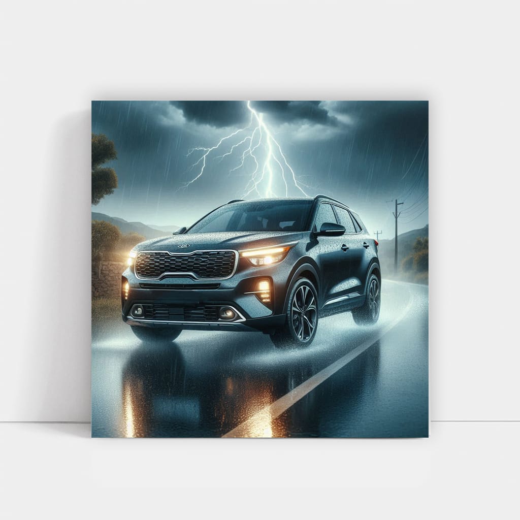 Kia Seltos Thunderstorm Wall Art