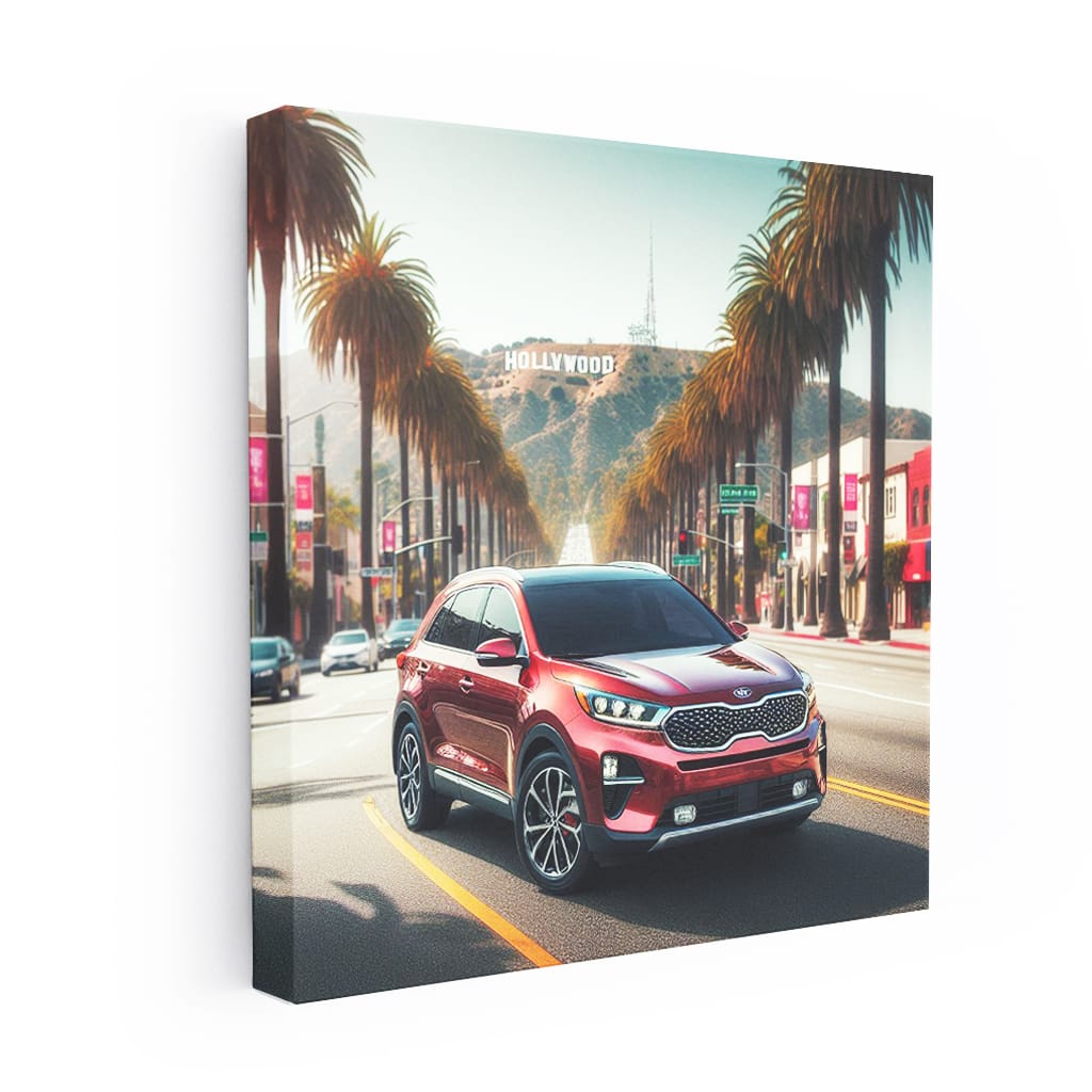 Kia Sorento Los Angel Wall Art