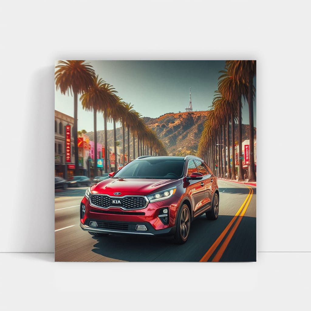 Kia Sorento Los Angeles Wall Art