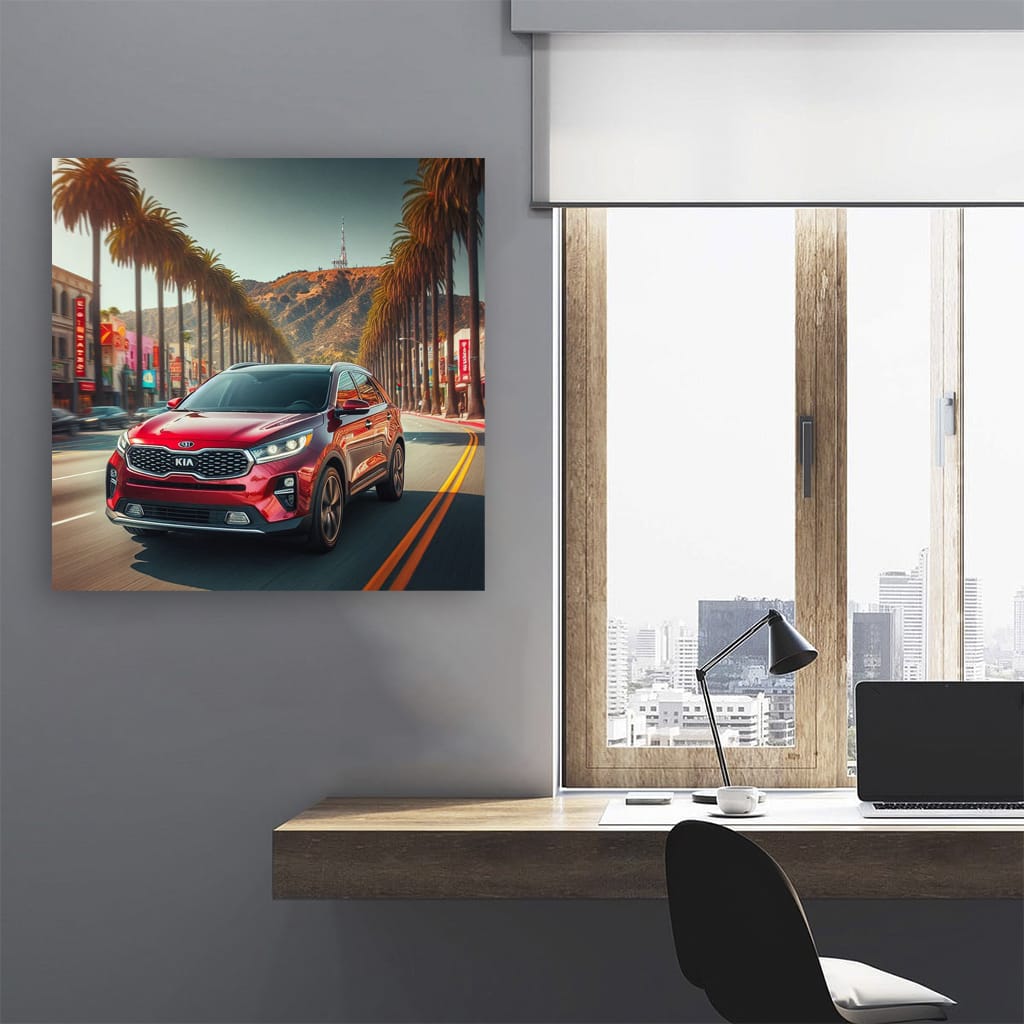 Kia Sorento Los Angeles Wall Art