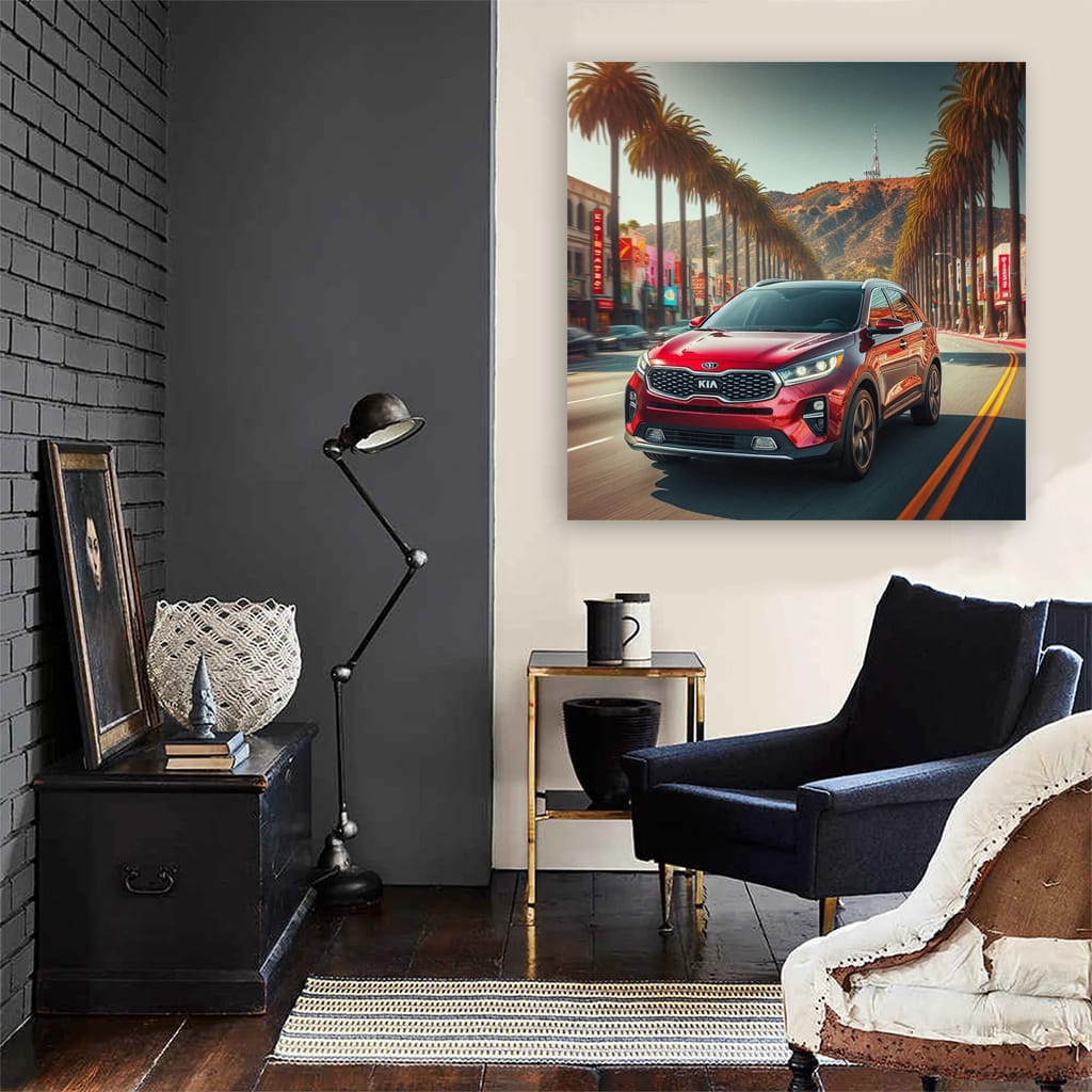 Kia Sorento Los Angeles Wall Art