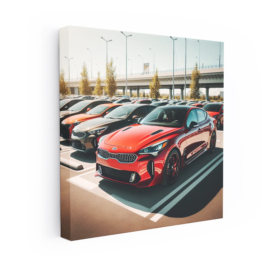 Kia Stinger Parki Wall Art