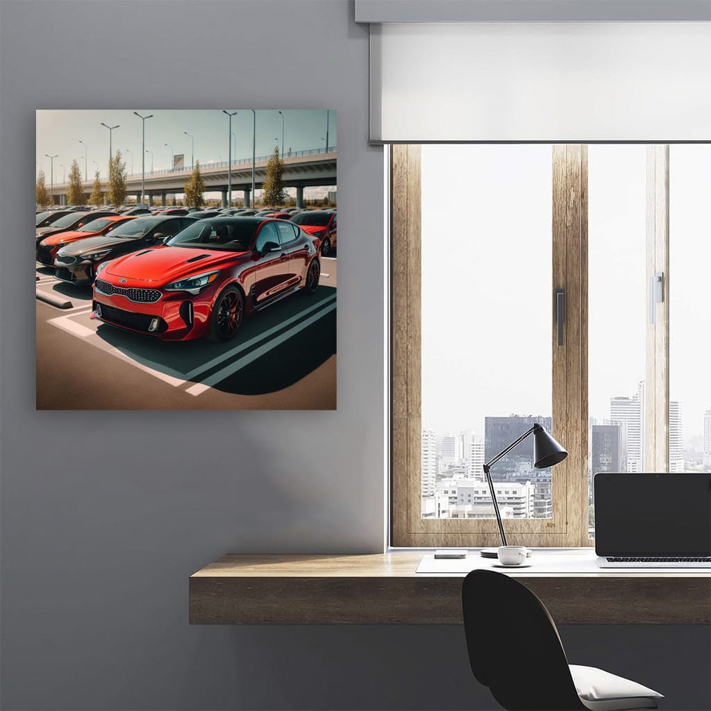 Kia Stinger Parki Wall Art