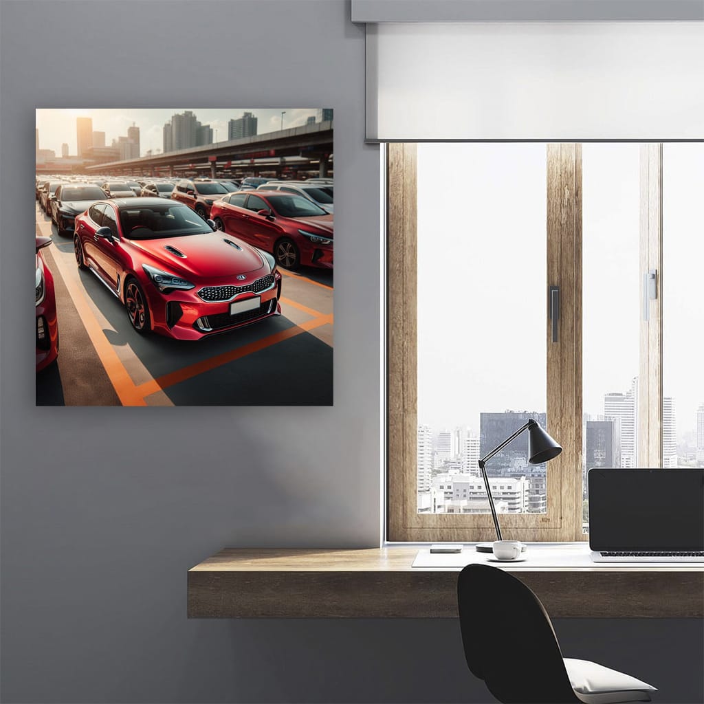 Kia Stinger Parking Wall Art