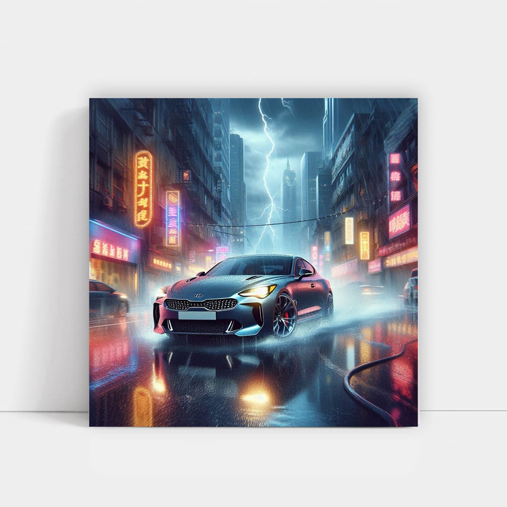 Kia Stinger Thundersto Wall Art