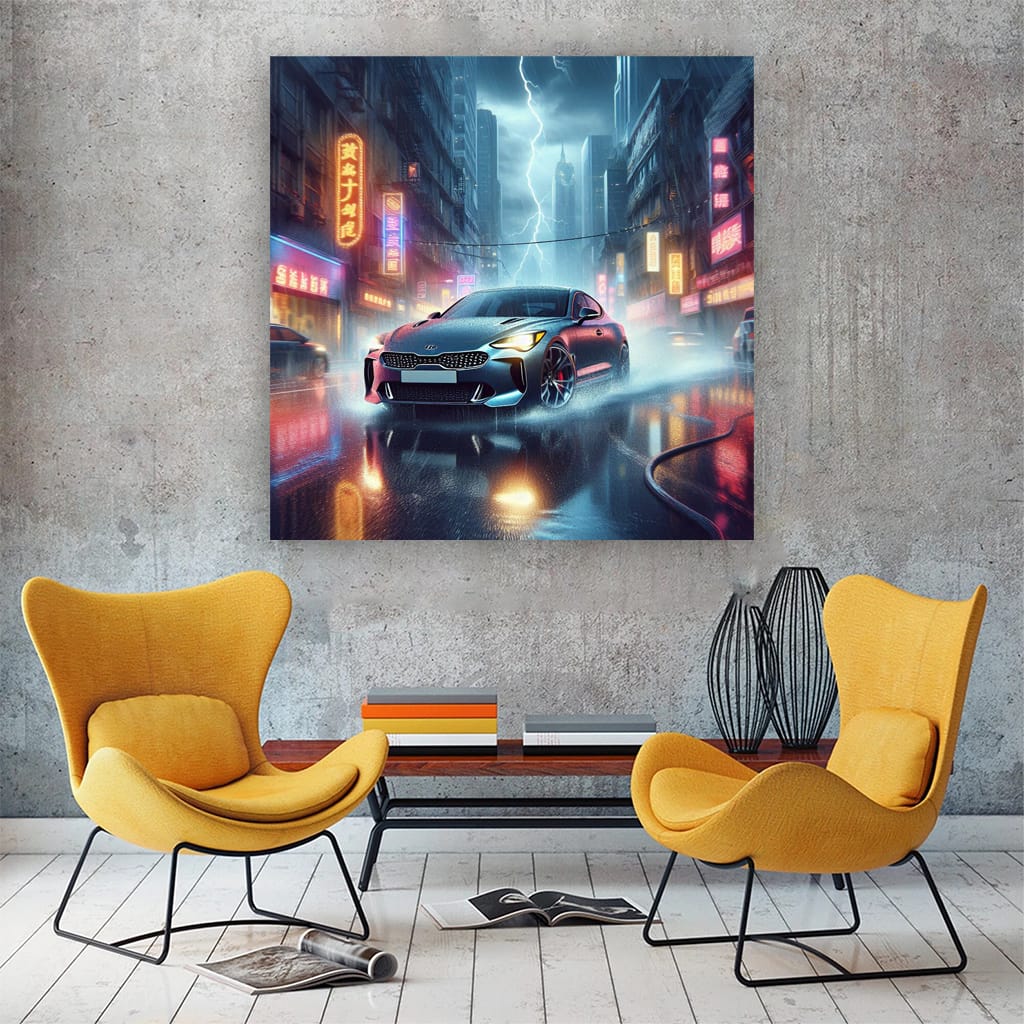 Kia Stinger Thundersto Wall Art