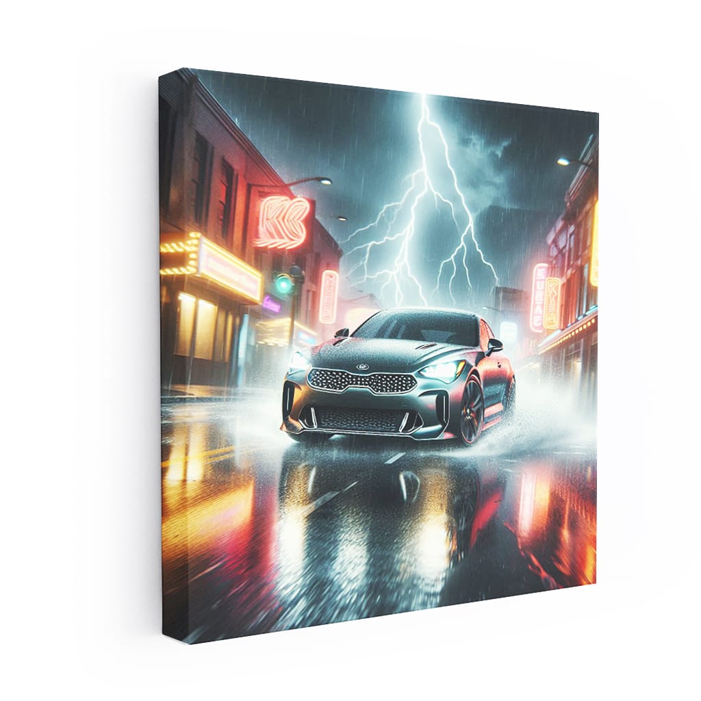 Kia Stinger Thunderstorm Wall Art